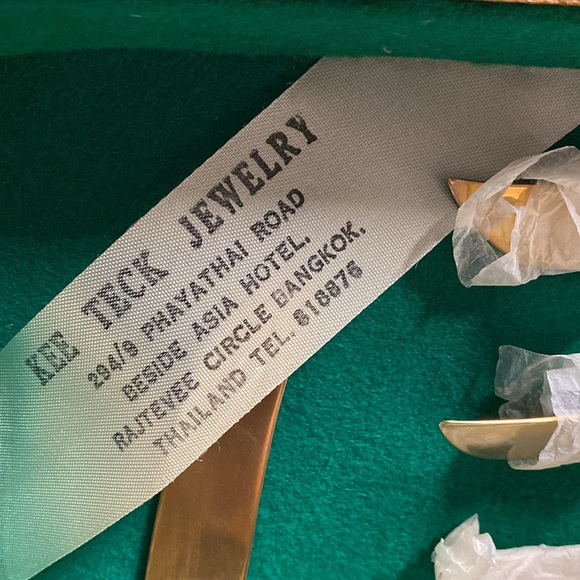 Kee teck jewelry vintage Bangkok Thailand silverware set - Picture 2 of 16